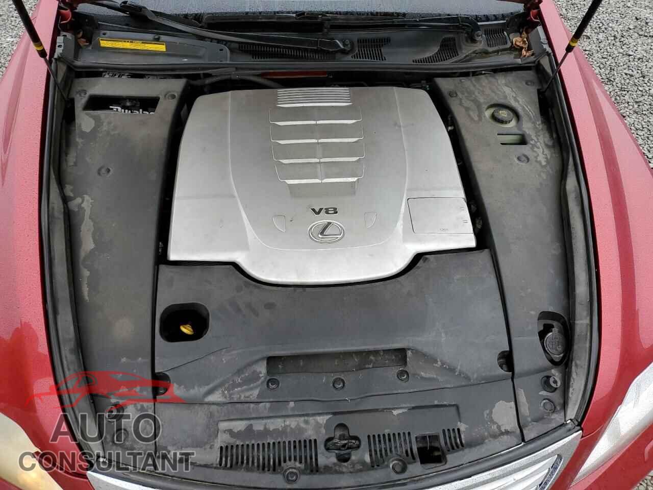 LEXUS LS460 2011 - JTHBL5EF5B5102702