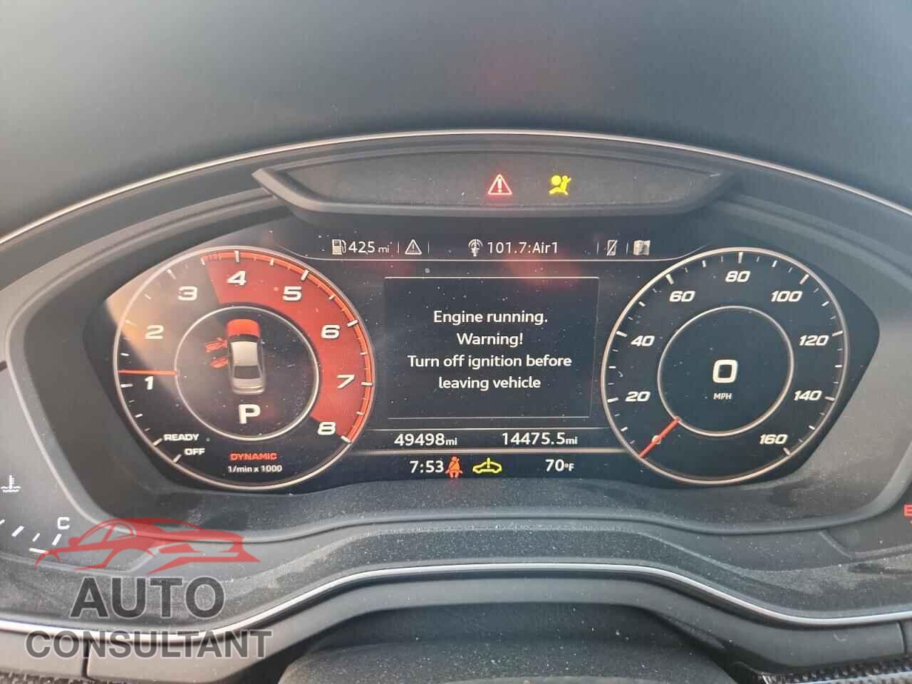 AUDI S4/RS4 2018 - WAUC4AF43JA002593