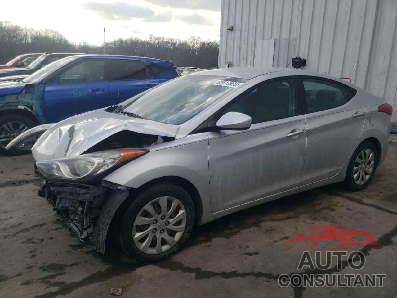 HYUNDAI ELANTRA 2012 - KMHDH4AE9CU464649