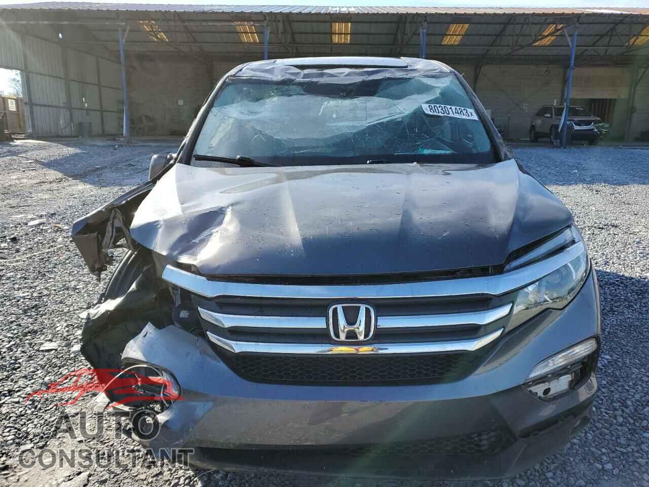 HONDA PILOT 2017 - 5FNYF5H50HB044298