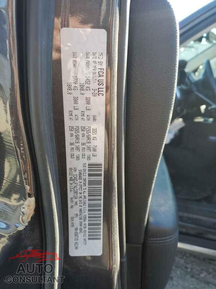 DODGE DURANGO 2020 - 1C4SDJFT4LC287124