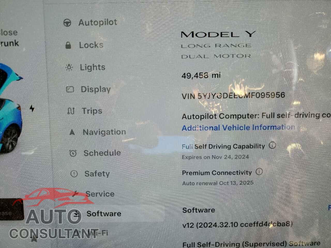 TESLA MODEL Y 2021 - 5YJYGDEE6MF095956