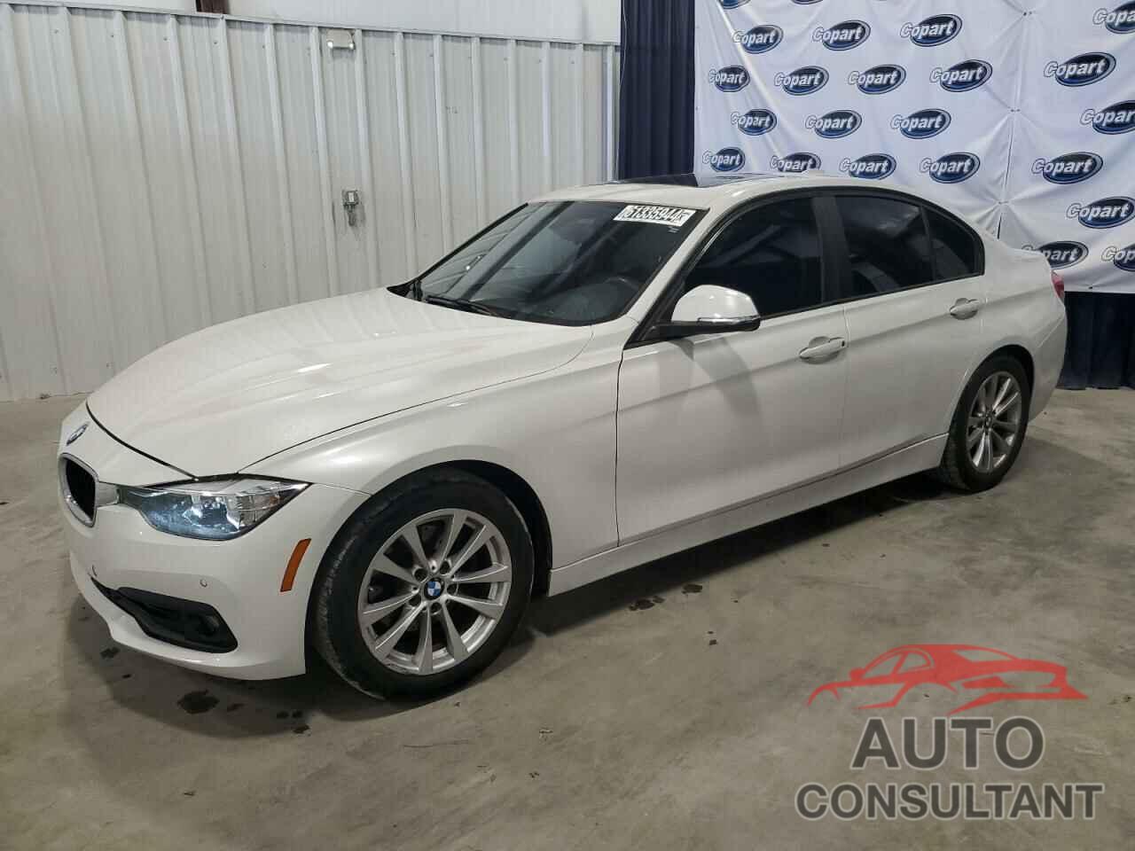 BMW 3 SERIES 2017 - WBA8E1G58HNU12593