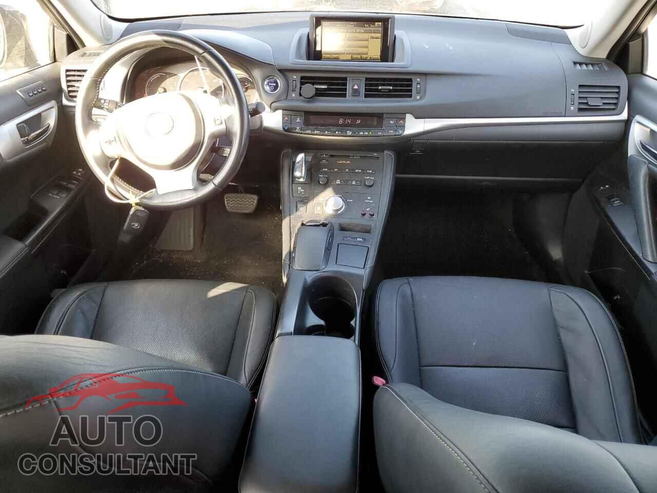 LEXUS CT 200 2012 - JTHKD5BH9C2104331