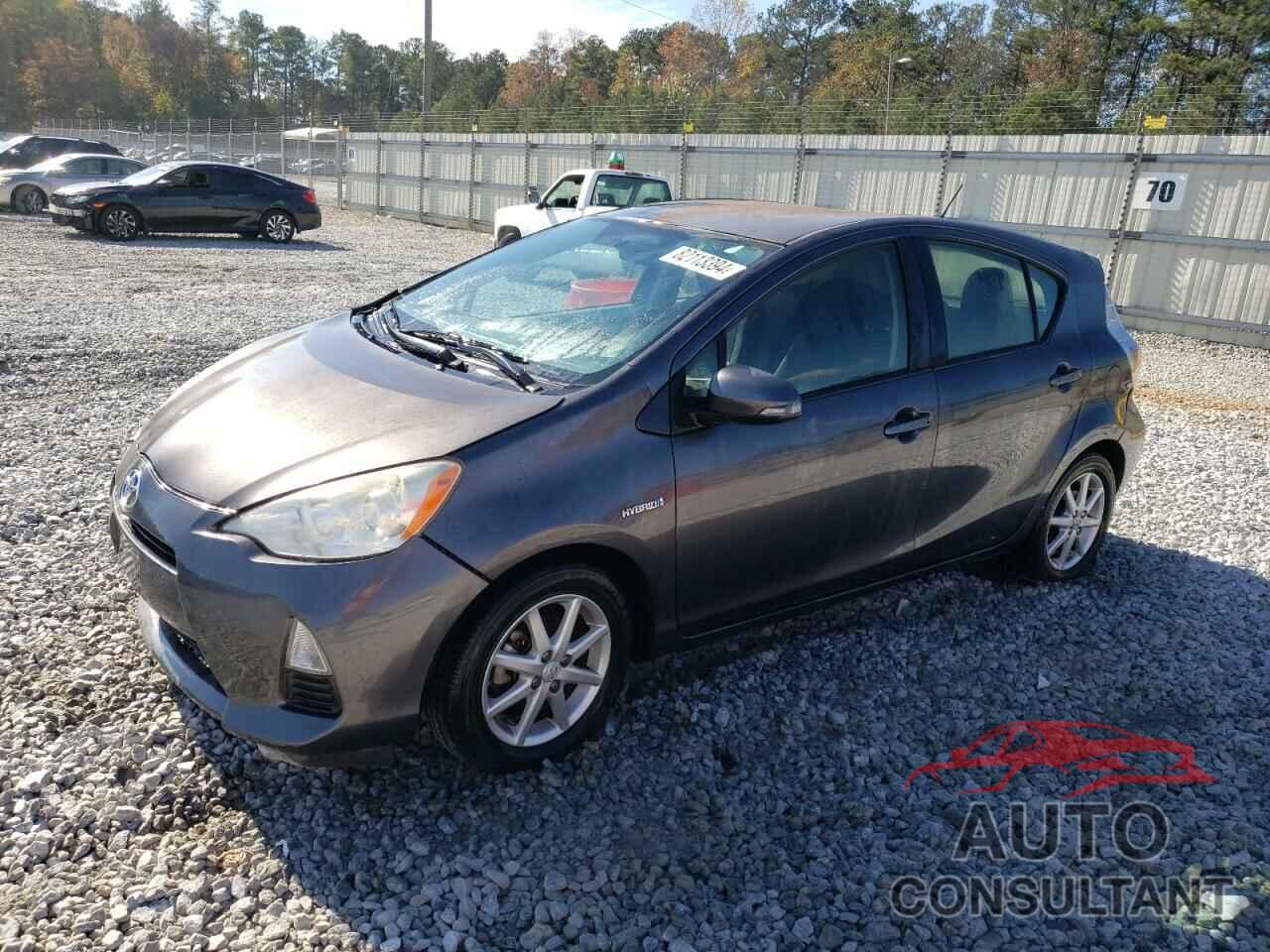 TOYOTA PRIUS 2012 - JTDKDTB35C1523809