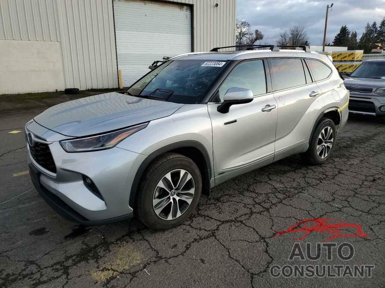 TOYOTA HIGHLANDER 2021 - 5TDHBRCH1MS058706