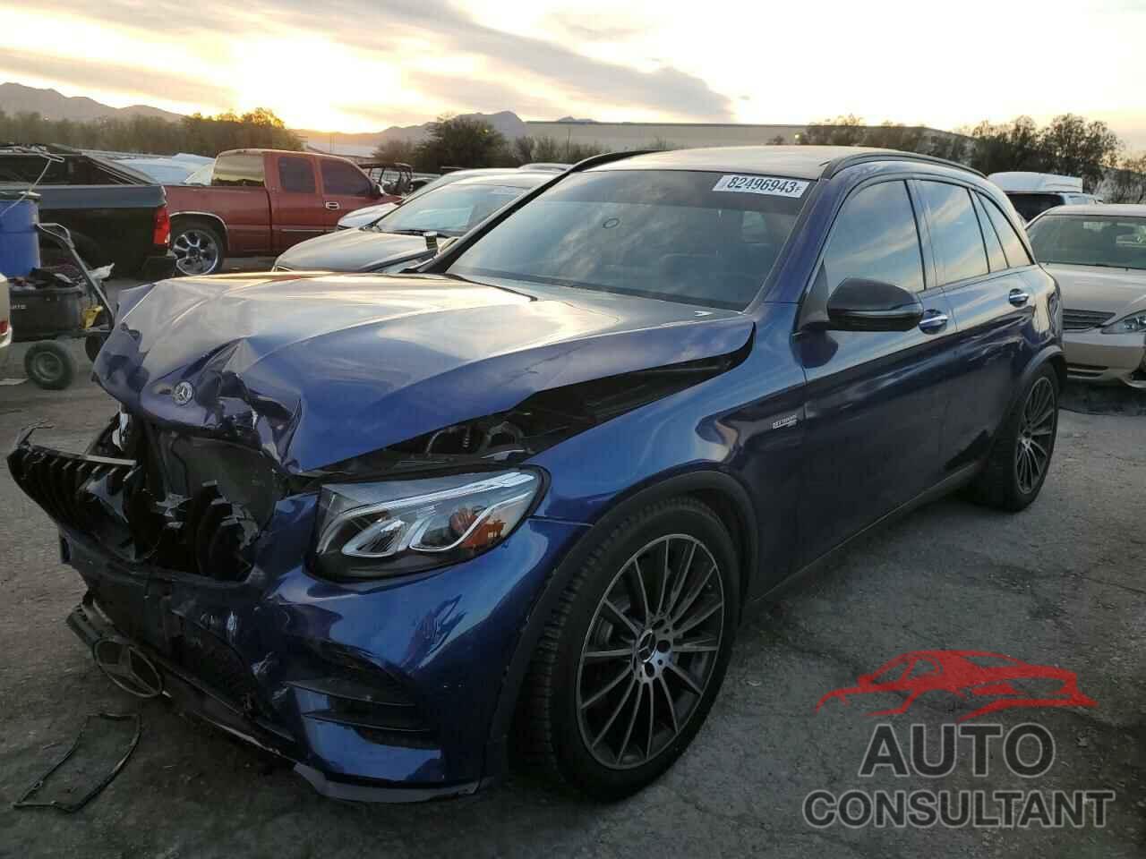 MERCEDES-BENZ GLC-CLASS 2018 - WDC0G6EB2JF439511