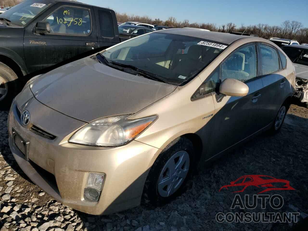 TOYOTA PRIUS 2010 - JTDKN3DU2A1023123