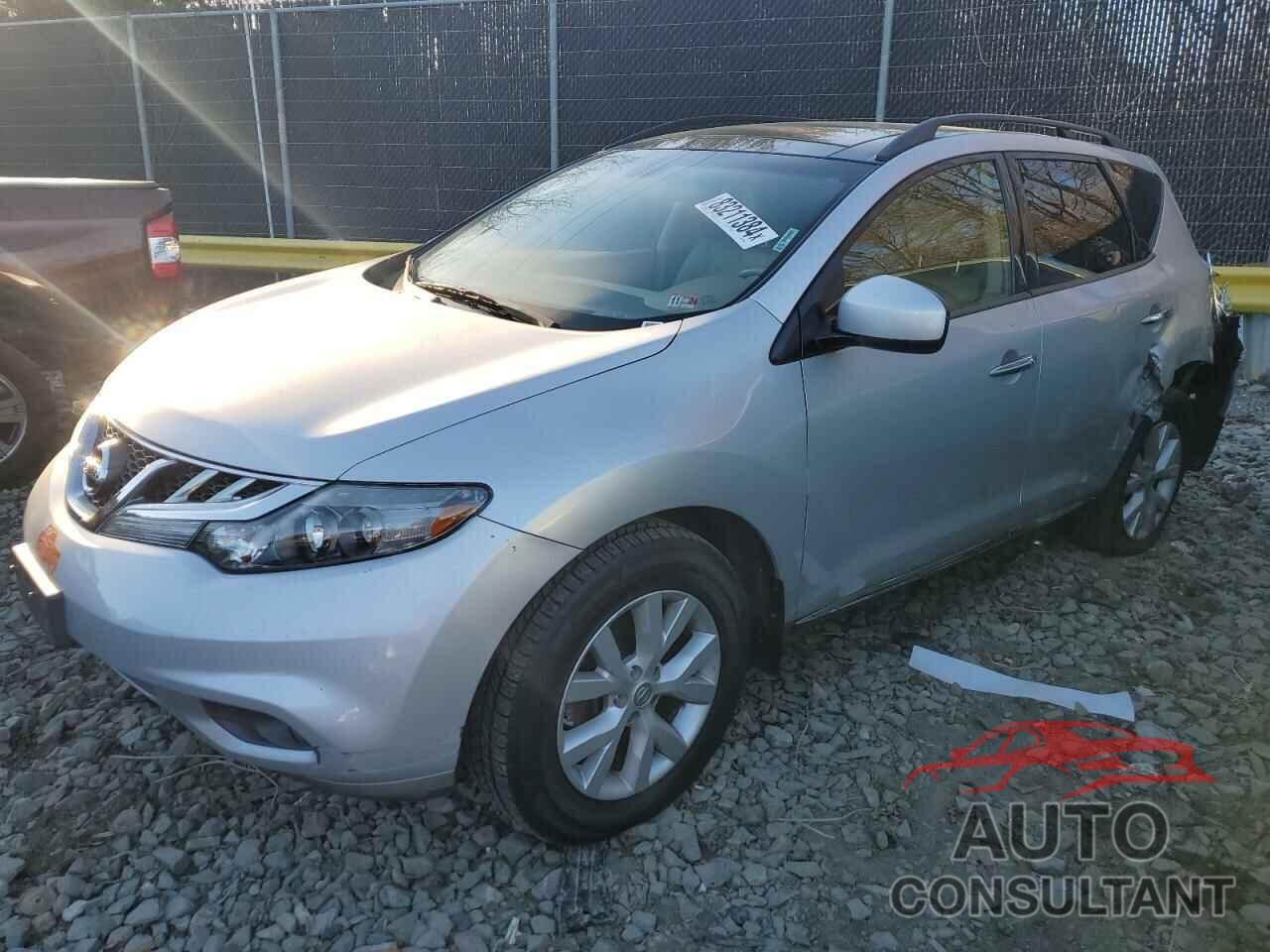 NISSAN MURANO 2013 - JN8AZ1MW8DW303842