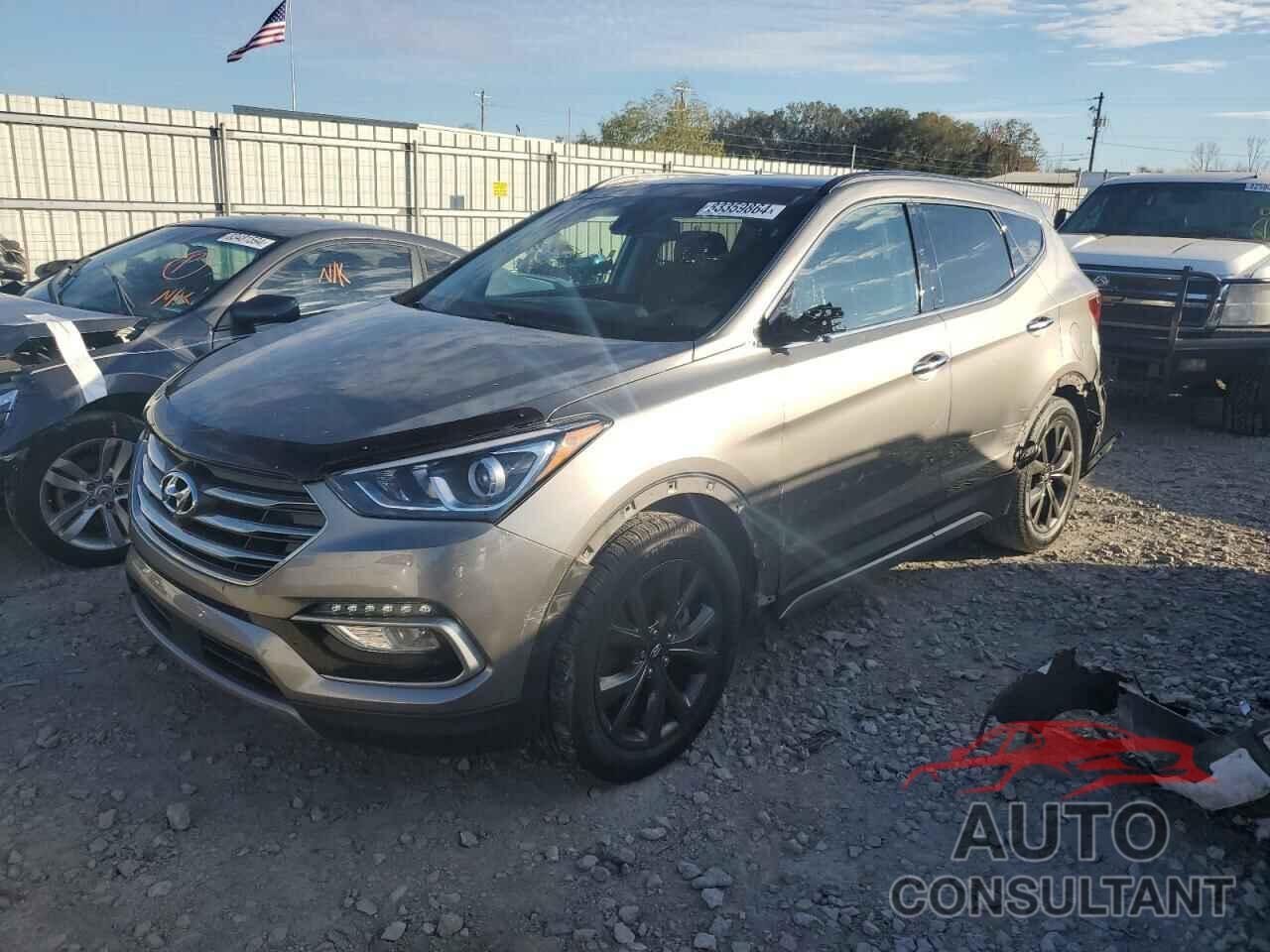 HYUNDAI SANTA FE 2017 - 5XYZW4LA8HG457789