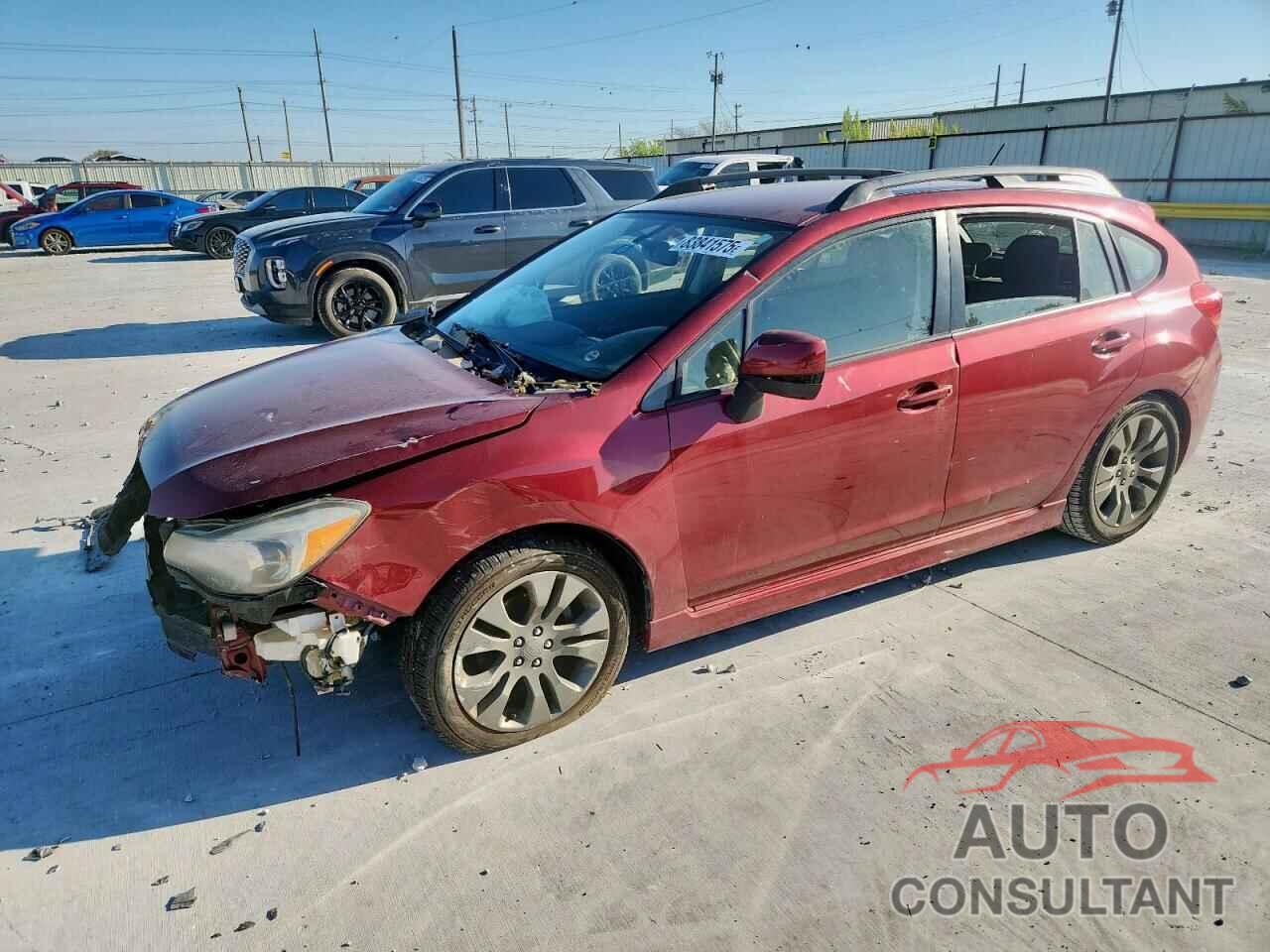 SUBARU IMPREZA 2013 - JF1GPAL68D2899903