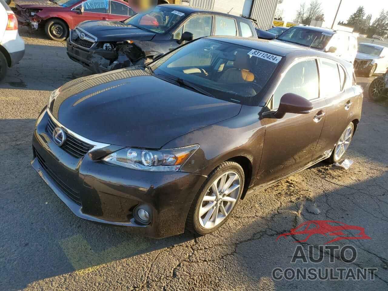 LEXUS CT 200 2013 - JTHKD5BH2D2148740