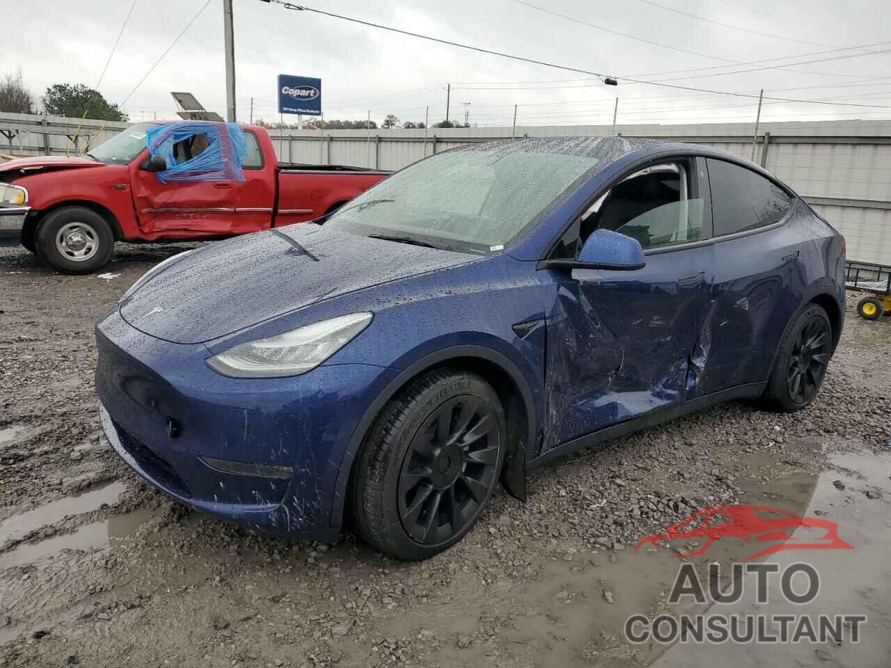 TESLA MODEL Y 2021 - 5YJYGAEE4MF125857