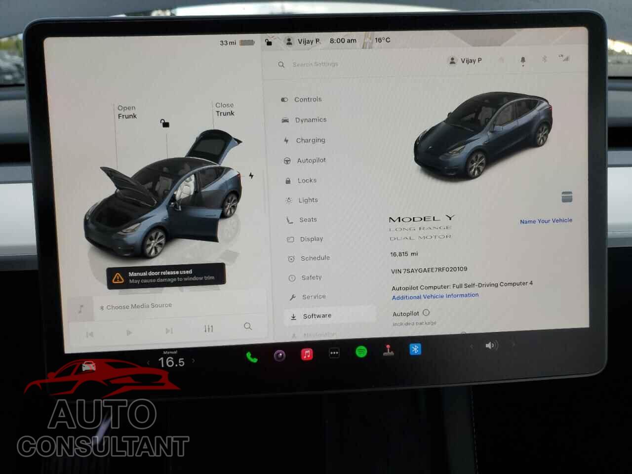 TESLA MODEL Y 2024 - 7SAYGAEE7RF020109
