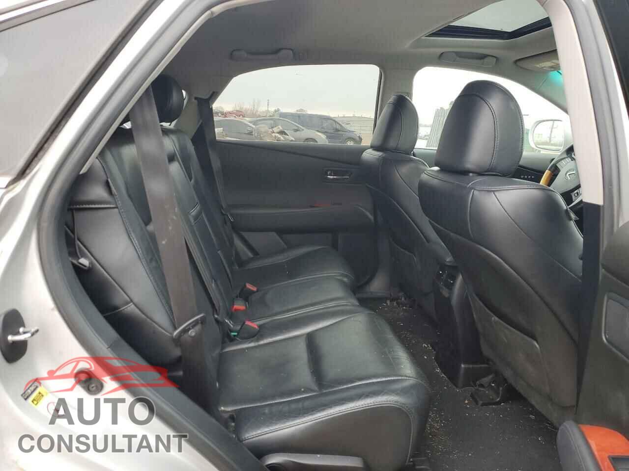 LEXUS RX350 2012 - 2T2BK1BA4CC142629