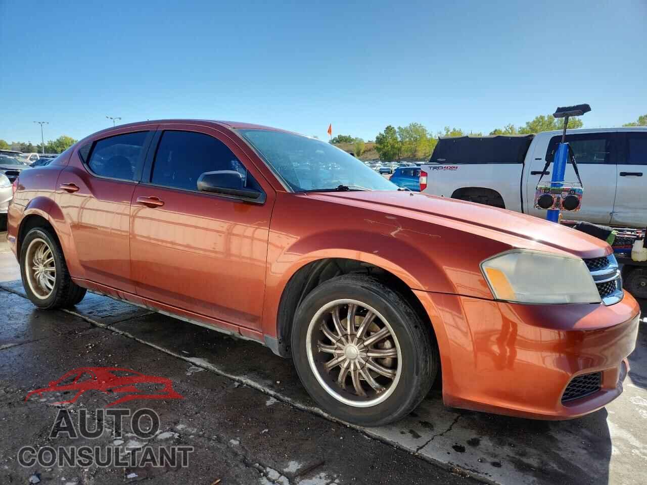DODGE AVENGER 2012 - 1C3CDZAB6CN276765