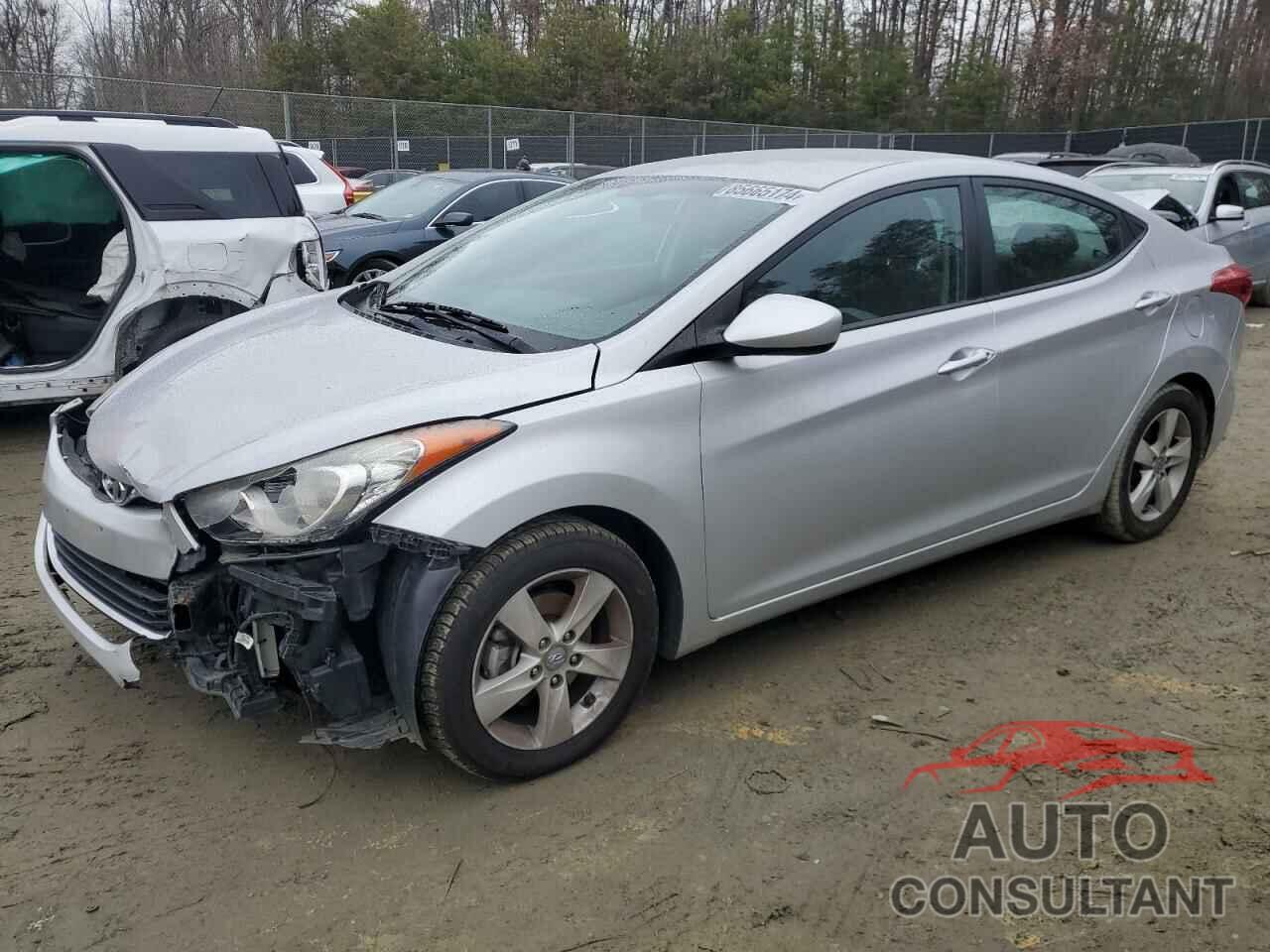 HYUNDAI ELANTRA 2013 - KMHDH4AEXDU011111