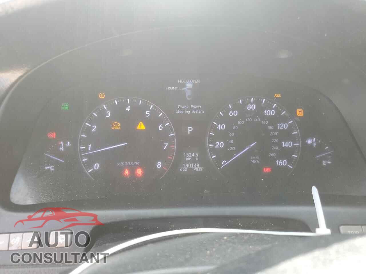 LEXUS LS460 2010 - JTHBL5EF2A5097151