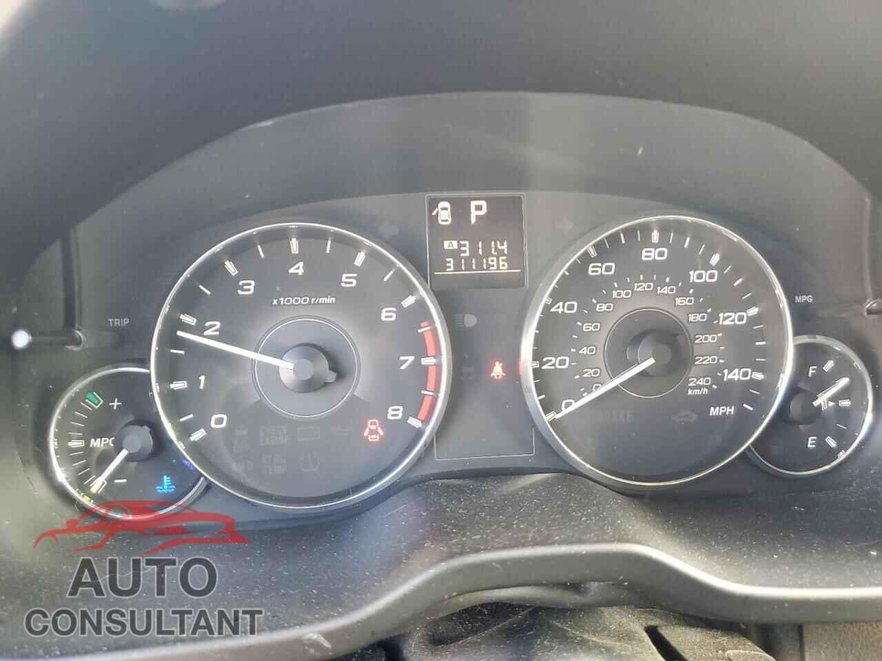 SUBARU OUTBACK 2011 - 4S4BRBLC5B3320508