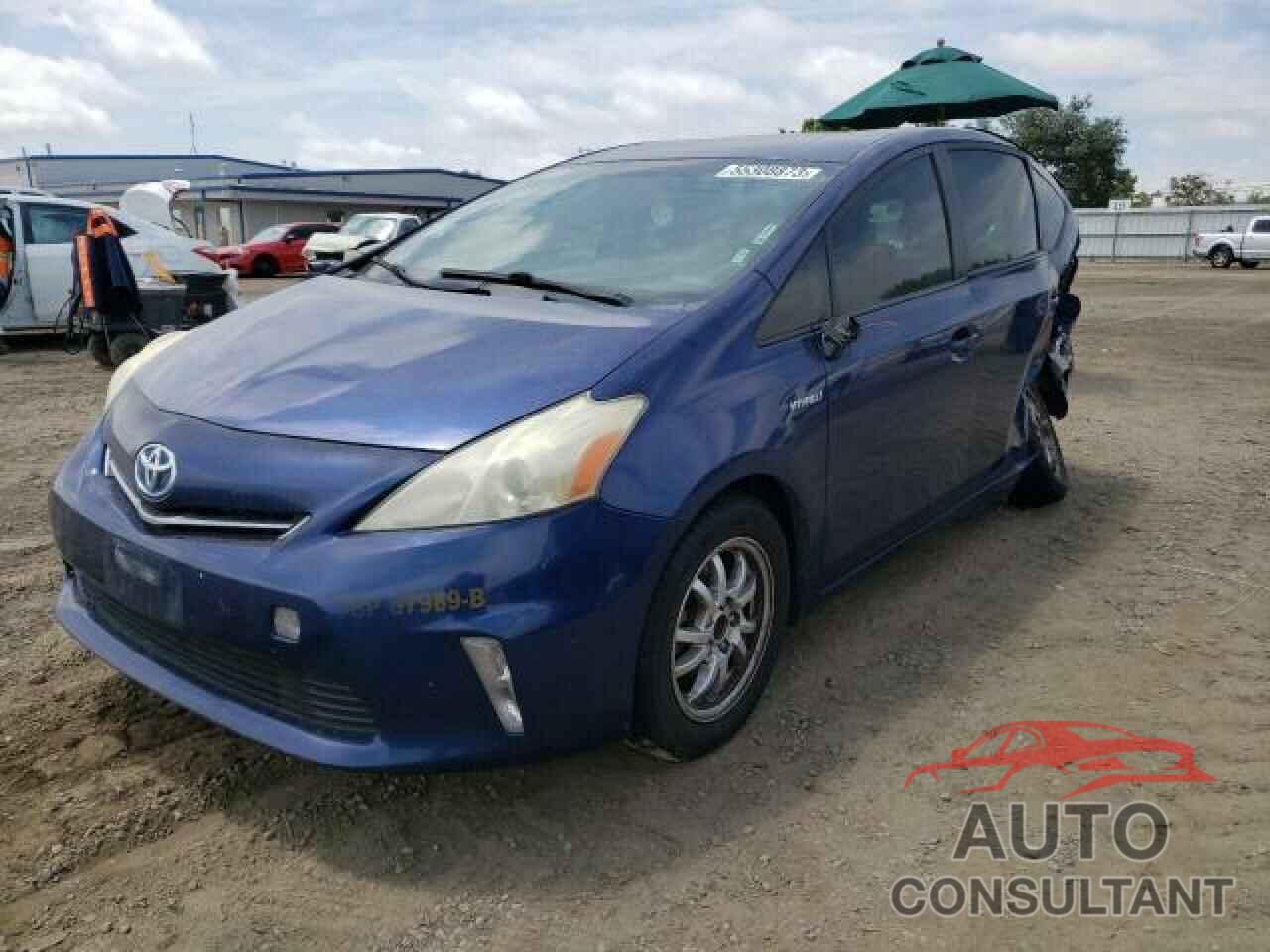 TOYOTA PRIUS 2012 - JTDZN3EU2C3151625