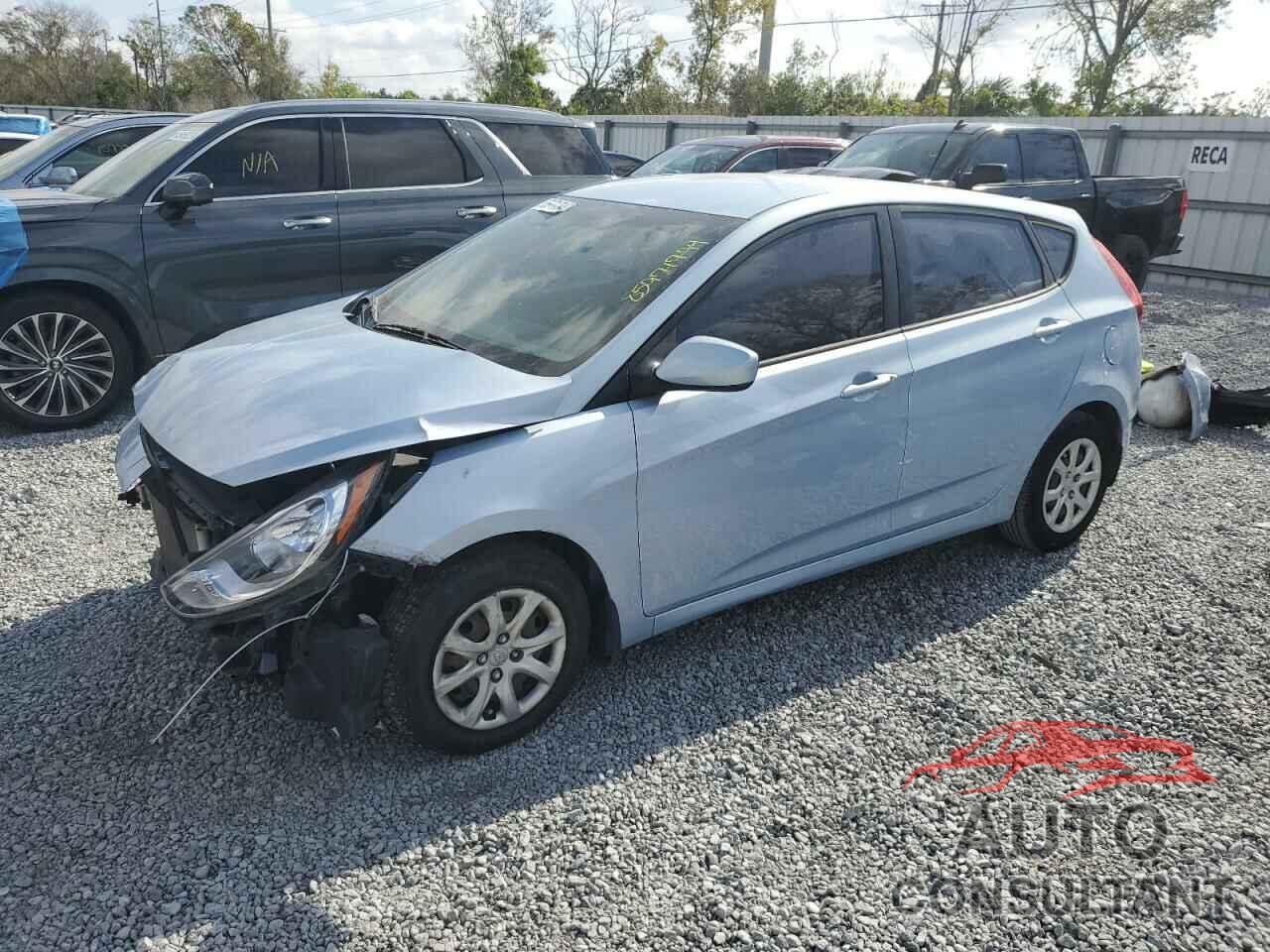HYUNDAI ACCENT 2013 - KMHCT5AE2DU060528