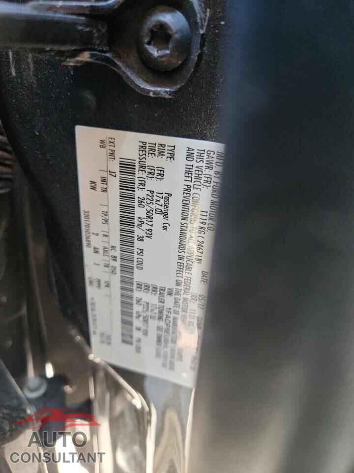 FORD CMAX 2017 - 1FADP5EU0HL109130