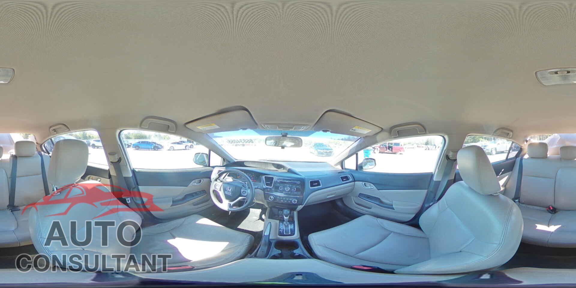 HONDA CIVIC 2013 - 19XFB2F55DE040557