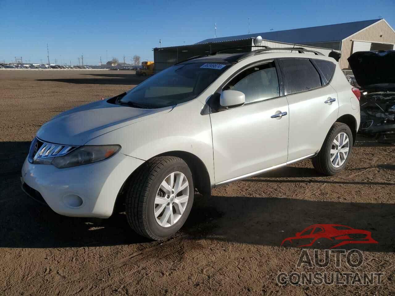 NISSAN MURANO 2011 - JN8AZ1MW4BW162684
