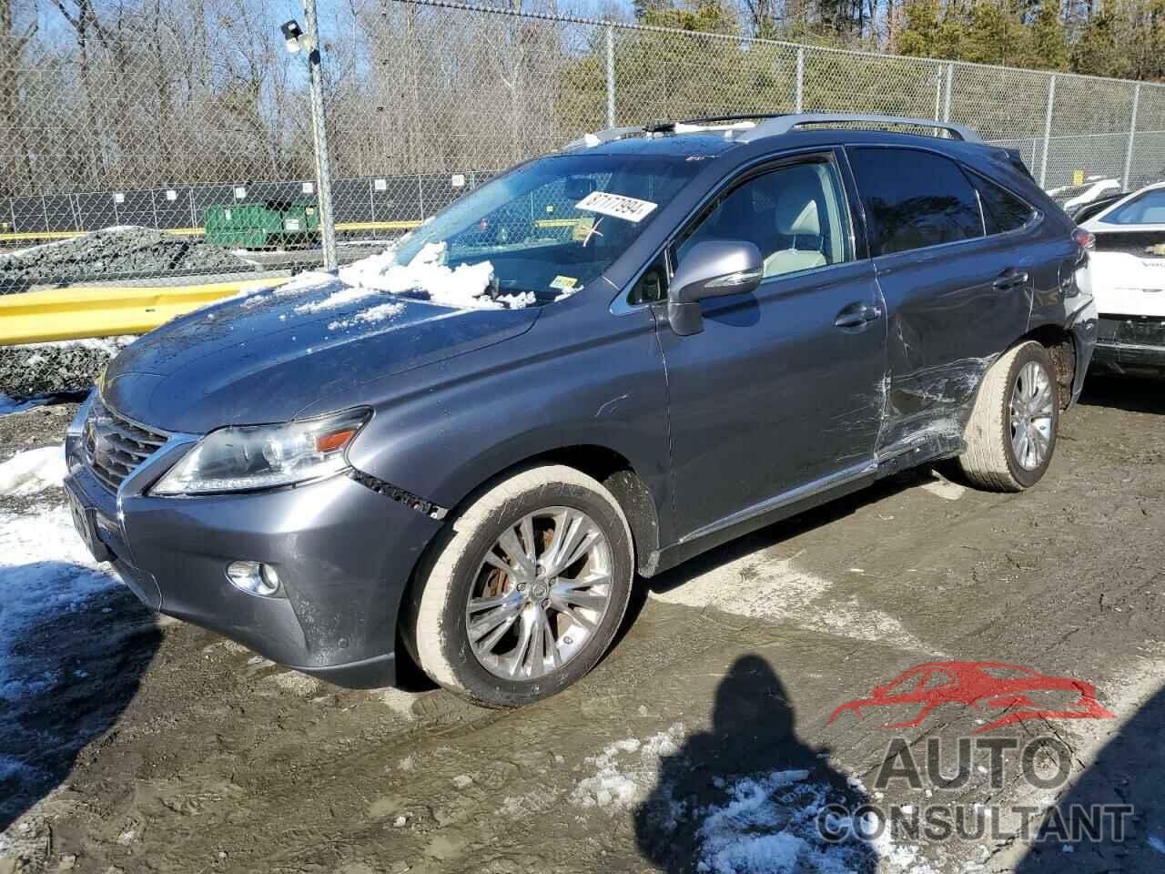 LEXUS RX450 2013 - JTJBC1BA8D2446433