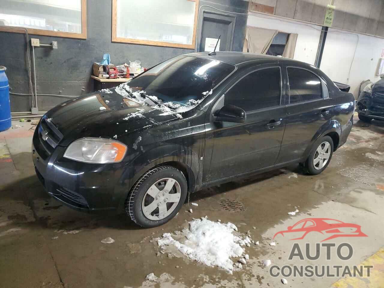 CHEVROLET AVEO 2009 - KL1TD56E29B626627