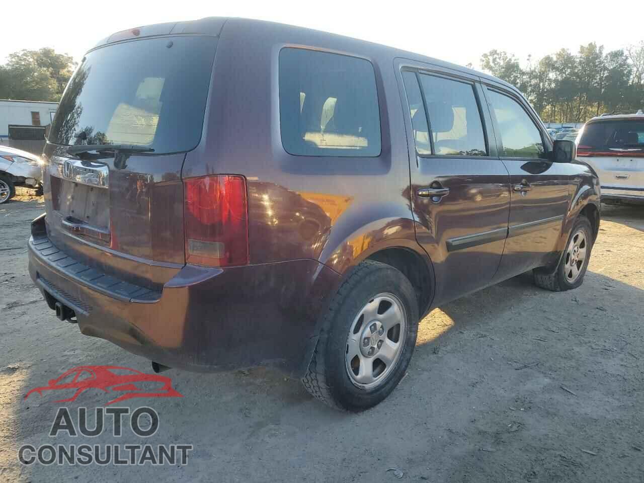 HONDA PILOT 2013 - 5FNYF3H22DB044565