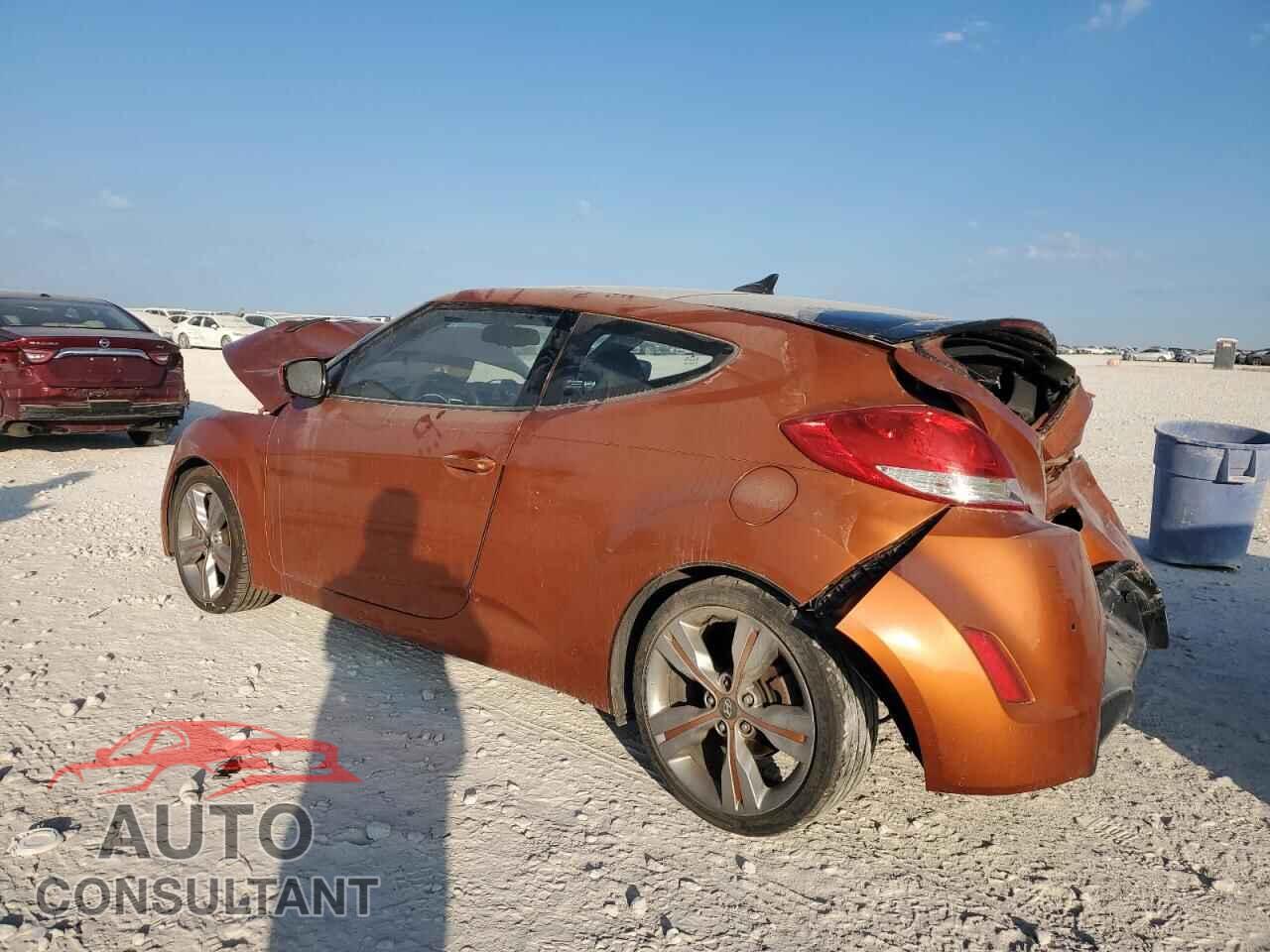 HYUNDAI VELOSTER 2012 - KMHTC6AD5CU082065