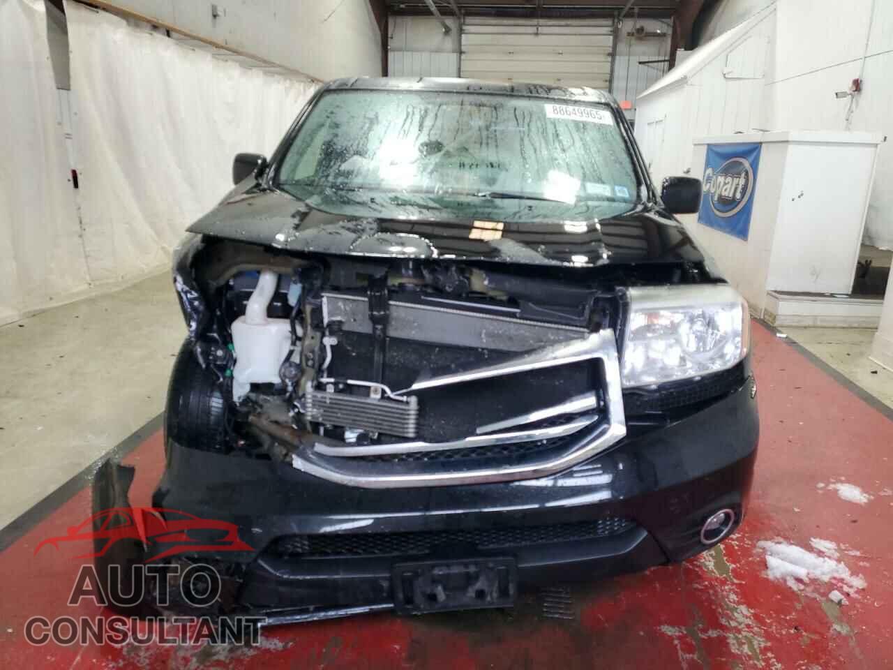 HONDA PILOT 2013 - 5FNYF4H47DB043323