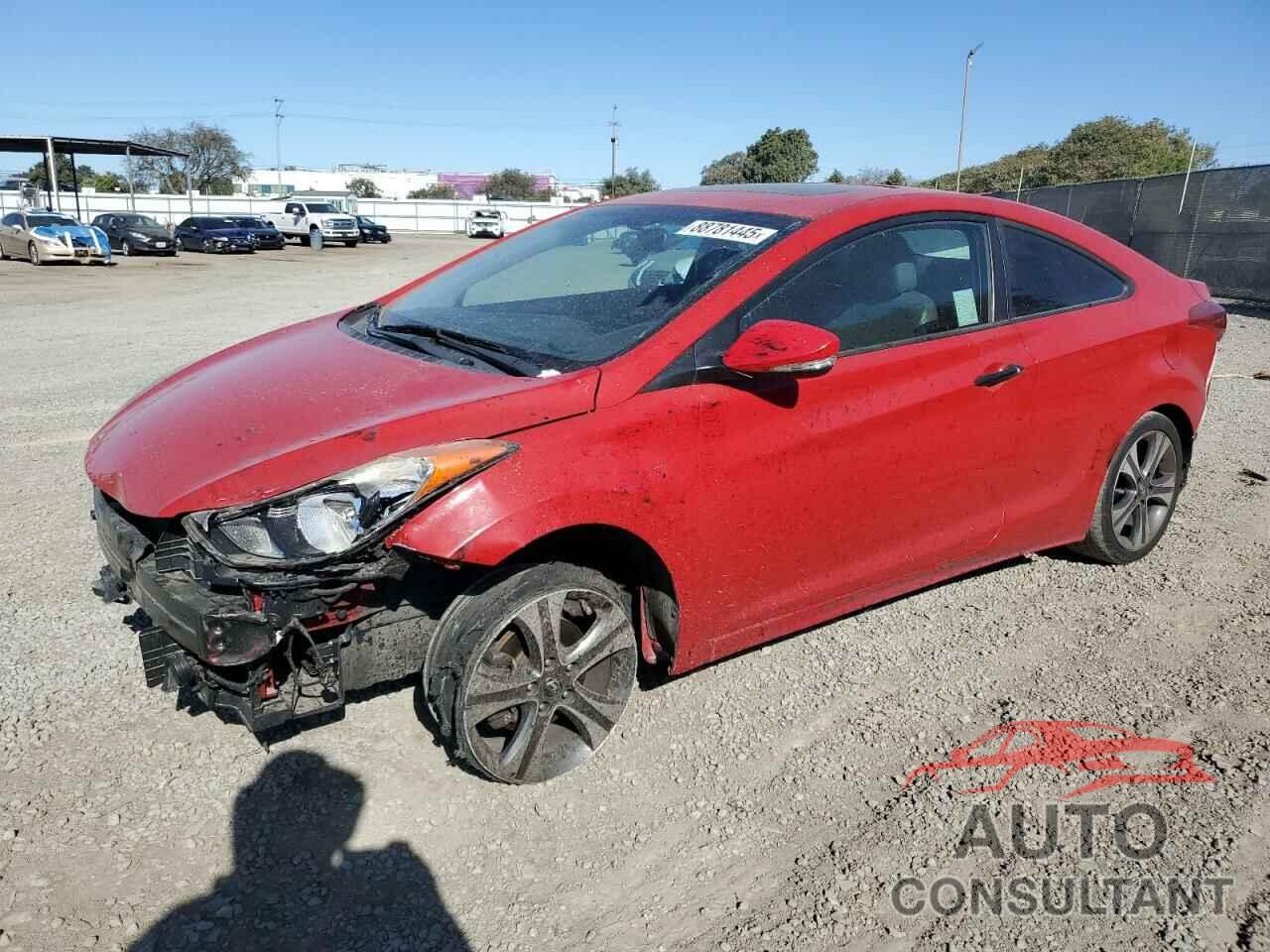 HYUNDAI ELANTRA 2013 - KMHDH6AE0DU015552