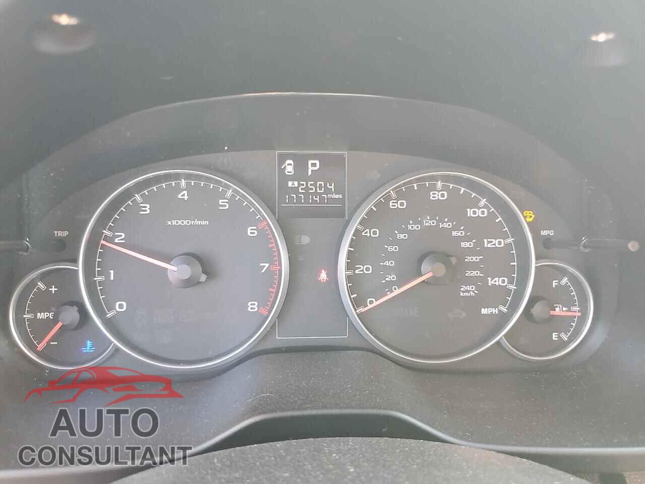 SUBARU OUTBACK 2013 - 4S4BRBCC3D3252793