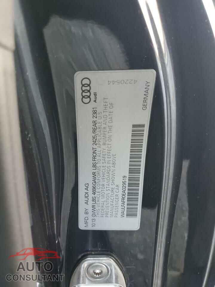 AUDI A5 2014 - WAULFAFR0EA029519