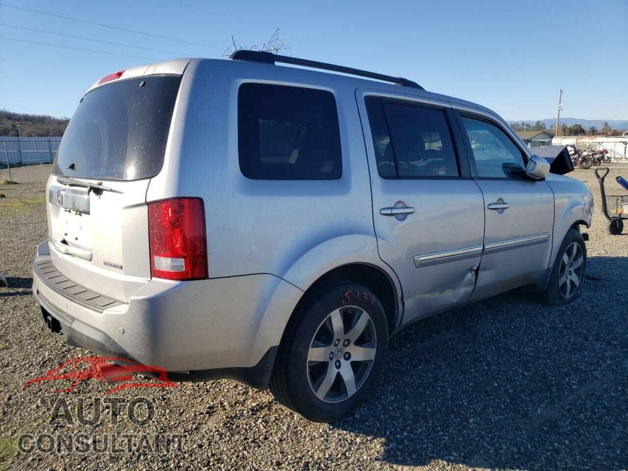 HONDA PILOT 2012 - 5FNYF3H96CB019700
