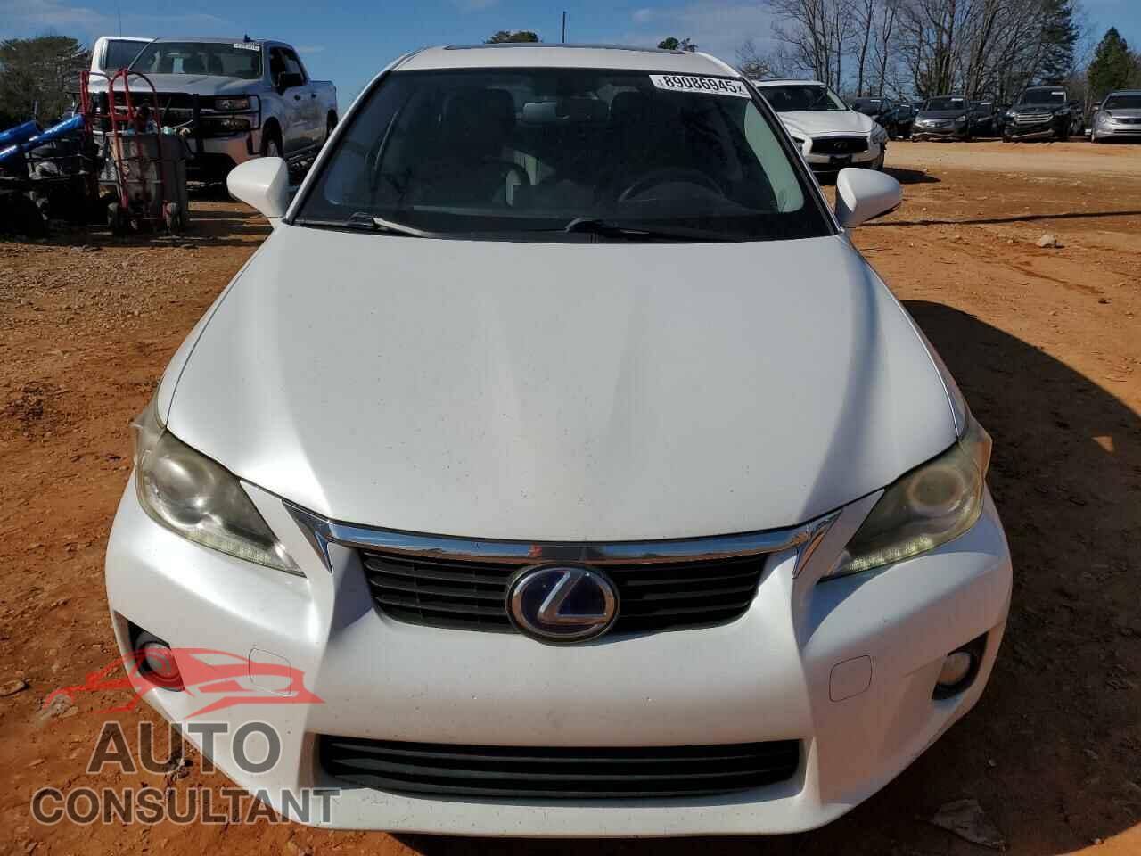LEXUS CT 200 2012 - JTHKD5BH9C2090298