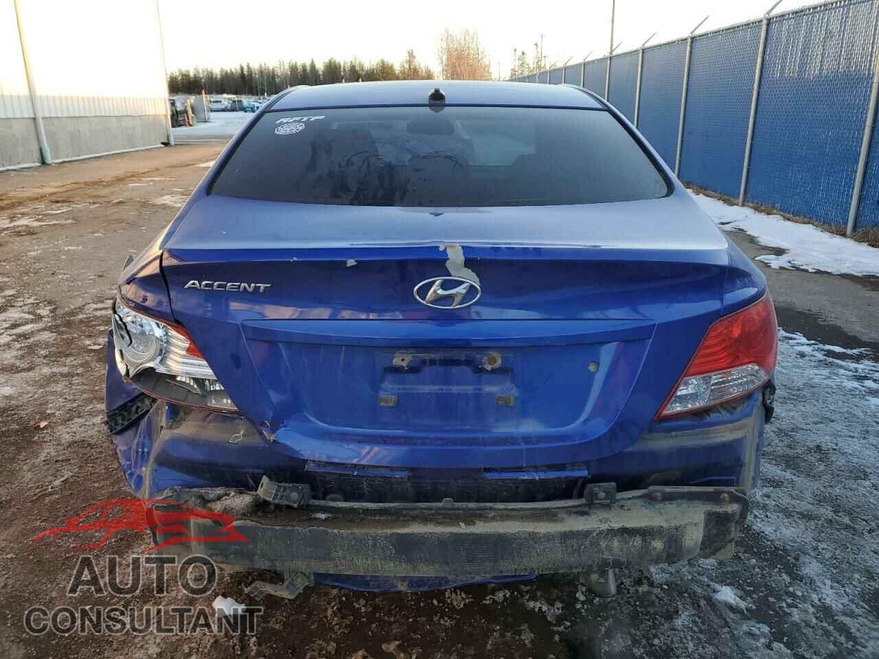 HYUNDAI ACCENT 2013 - KMHCT4AE0DU567731
