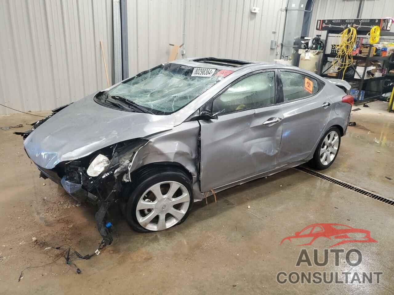 HYUNDAI ELANTRA 2013 - KMHDH4AE5DU917988