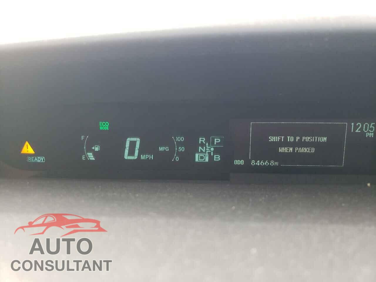 TOYOTA PRIUS 2011 - JTDKN3DU5B0286357