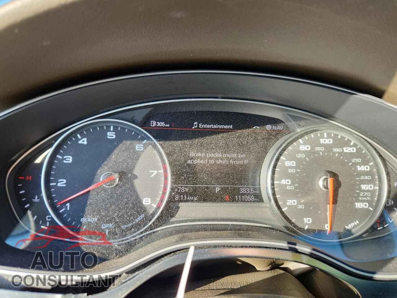 AUDI A6 2016 - WAUGFAFC3GN012660