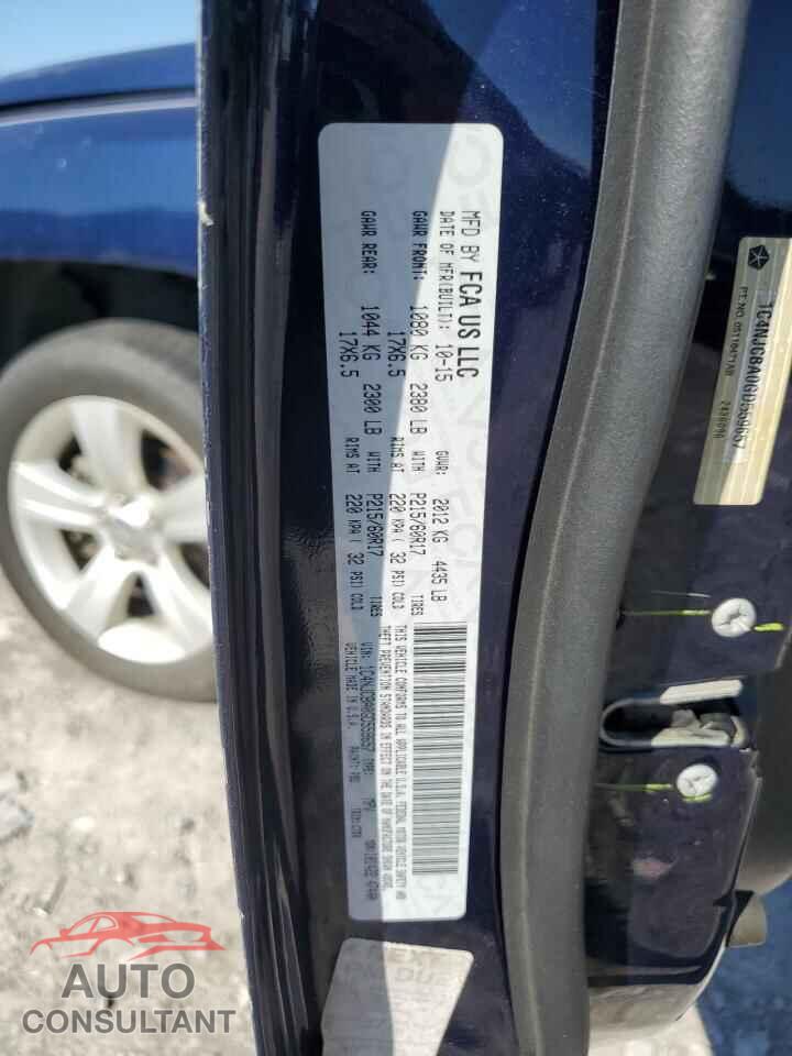 JEEP COMPASS 2016 - 1C4NJCBA0GD559657