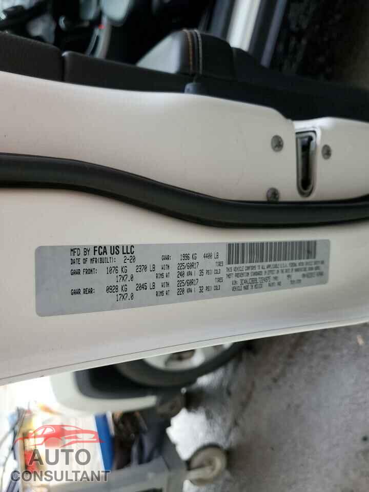 JEEP COMPASS 2020 - 3C4NJCBB9LT224975