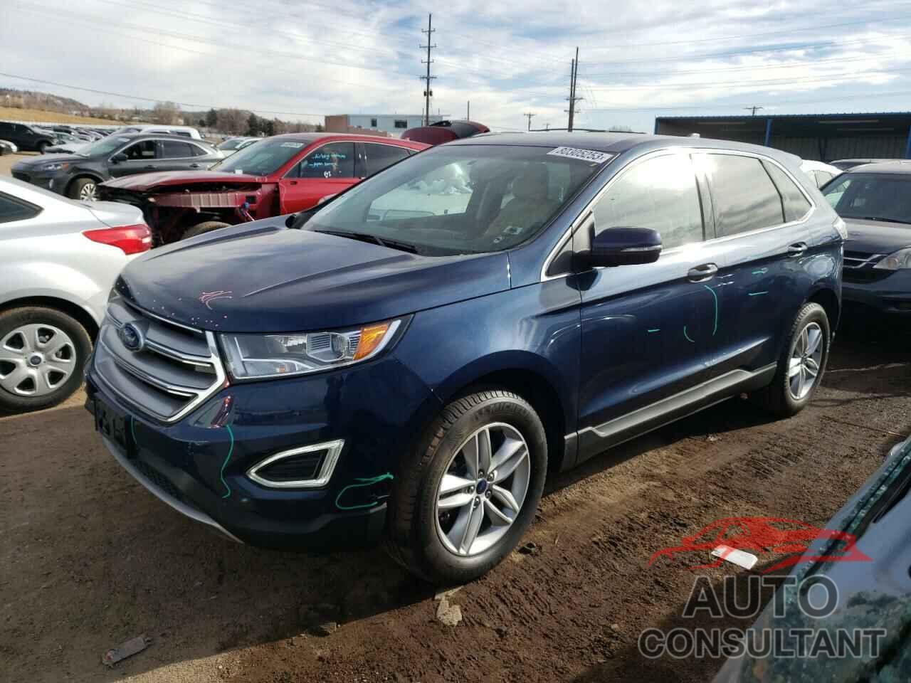 FORD EDGE 2017 - 2FMPK4J85HBC16095