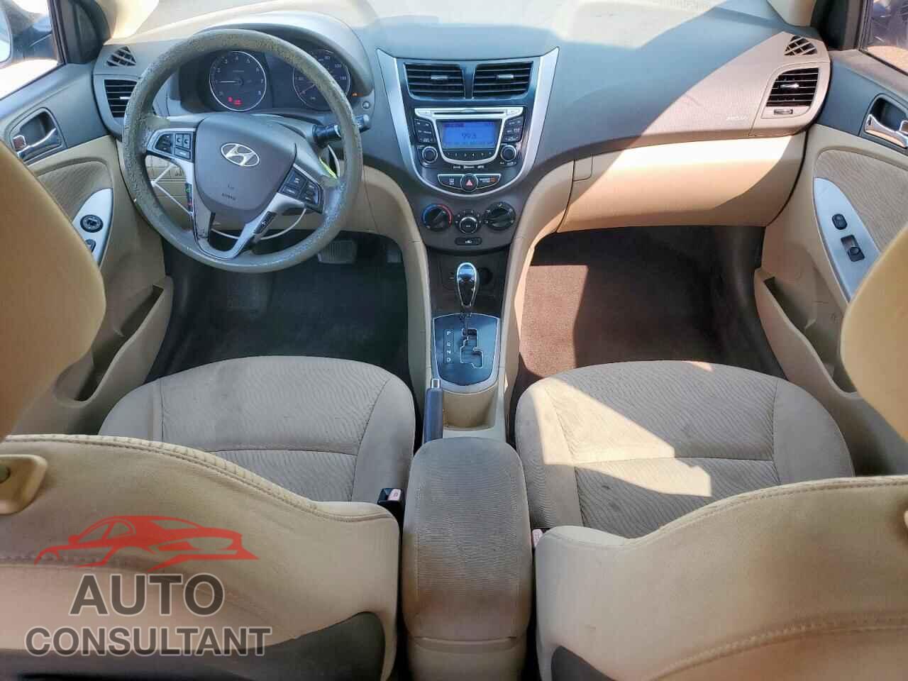 HYUNDAI ACCENT 2012 - KMHCU4AE1CU238757