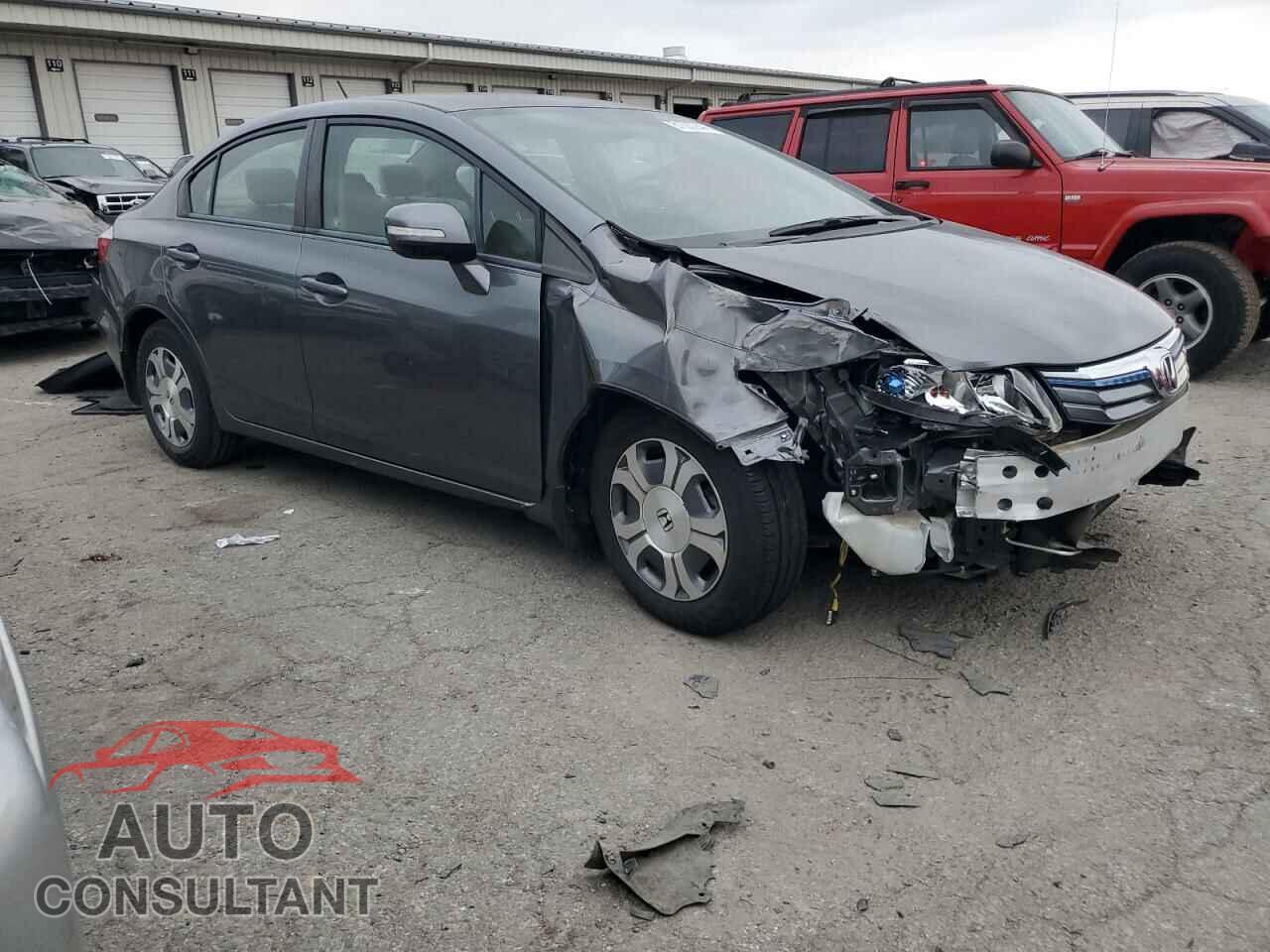 HONDA CIVIC 2012 - JHMFB4F24CS009182