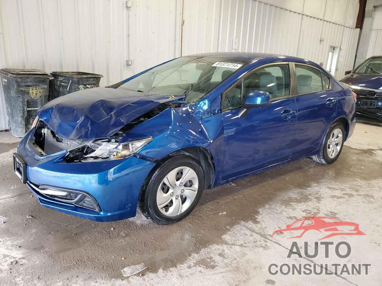 HONDA CIVIC 2013 - 19XFB2F52DE078425