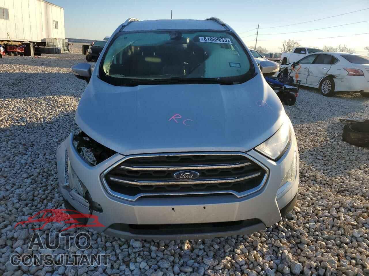 FORD ECOSPORT 2019 - MAJ6S3KL8KC260568
