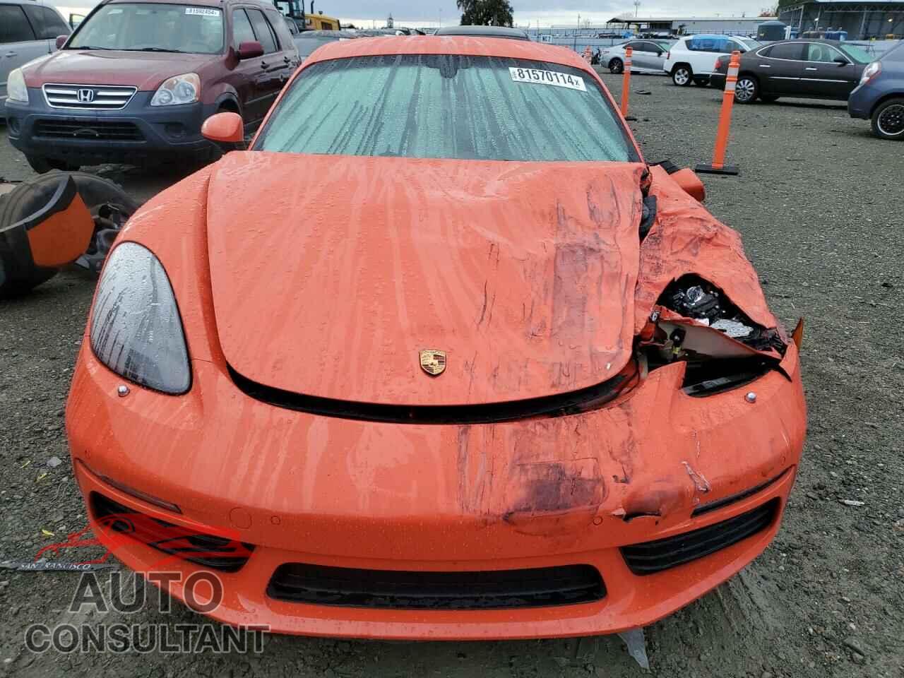 PORSCHE CAYMAN 2017 - WP0AB2A82HS285475